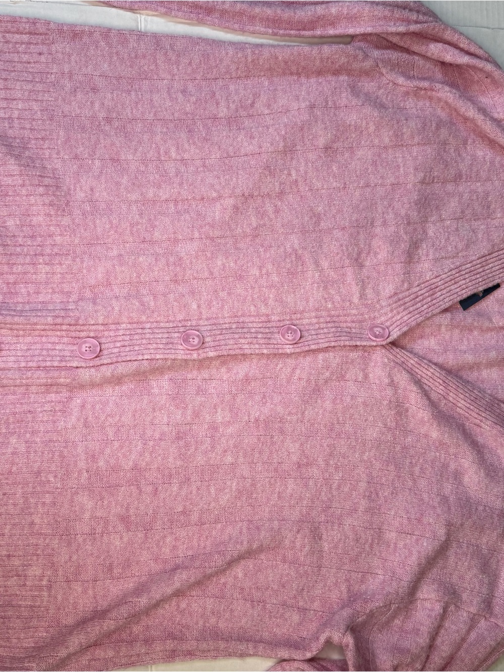 Universal Thread Pink V-Neck Button-Up Cardigan - Picture 6 of 6